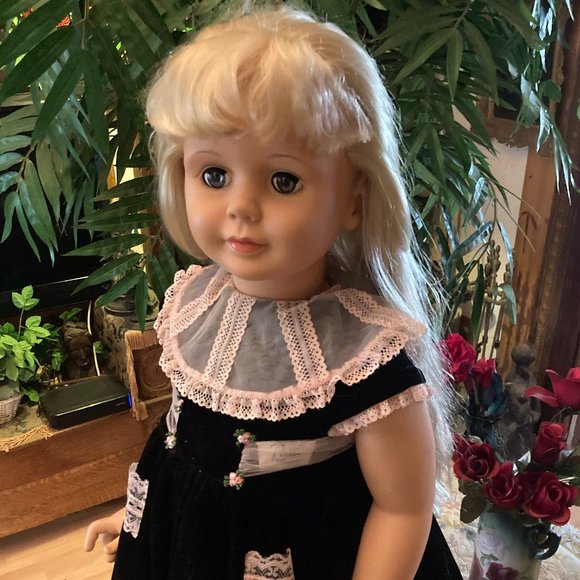 Platinum Patti Playpal Life Size Doll New Old Stock 1990s Ashton Drake Gallery - Picture 6 of 7